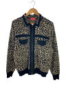 【中古】Supreme◆カーディガン(薄手)/M/ウール/BRW/アニマル//【メンズウェア】