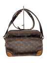 【中古】LOUIS VUITTON◆ナイル_モノグラム・キャンバス/ショルダーバッグ/M45244/ブラウン【バッグ】