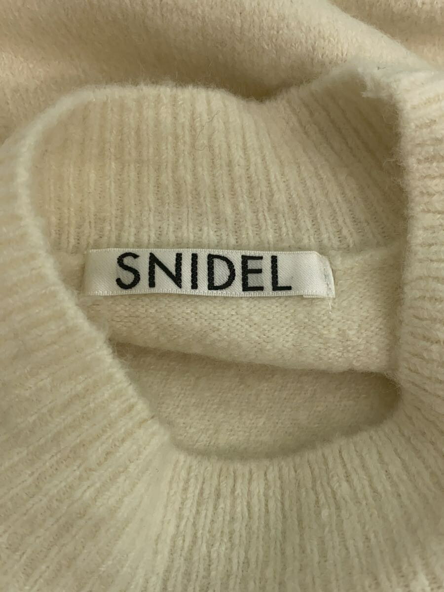 【中古】SNIDEL◆セーター(厚手)/one/ナイロン/CRM/SWNT214129【レディースウェア】 3