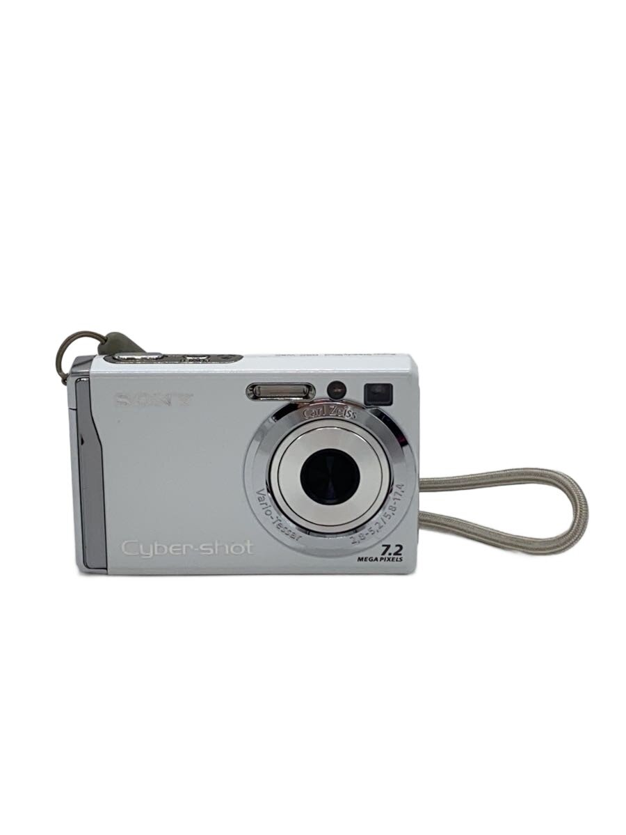 ソニー Cyber-shot DSC-W80 ホワイト コンデジ カメラ 中古 サイバーショット ソニー SONY DSC-W80 シルバー 光学3倍ズームレンズ