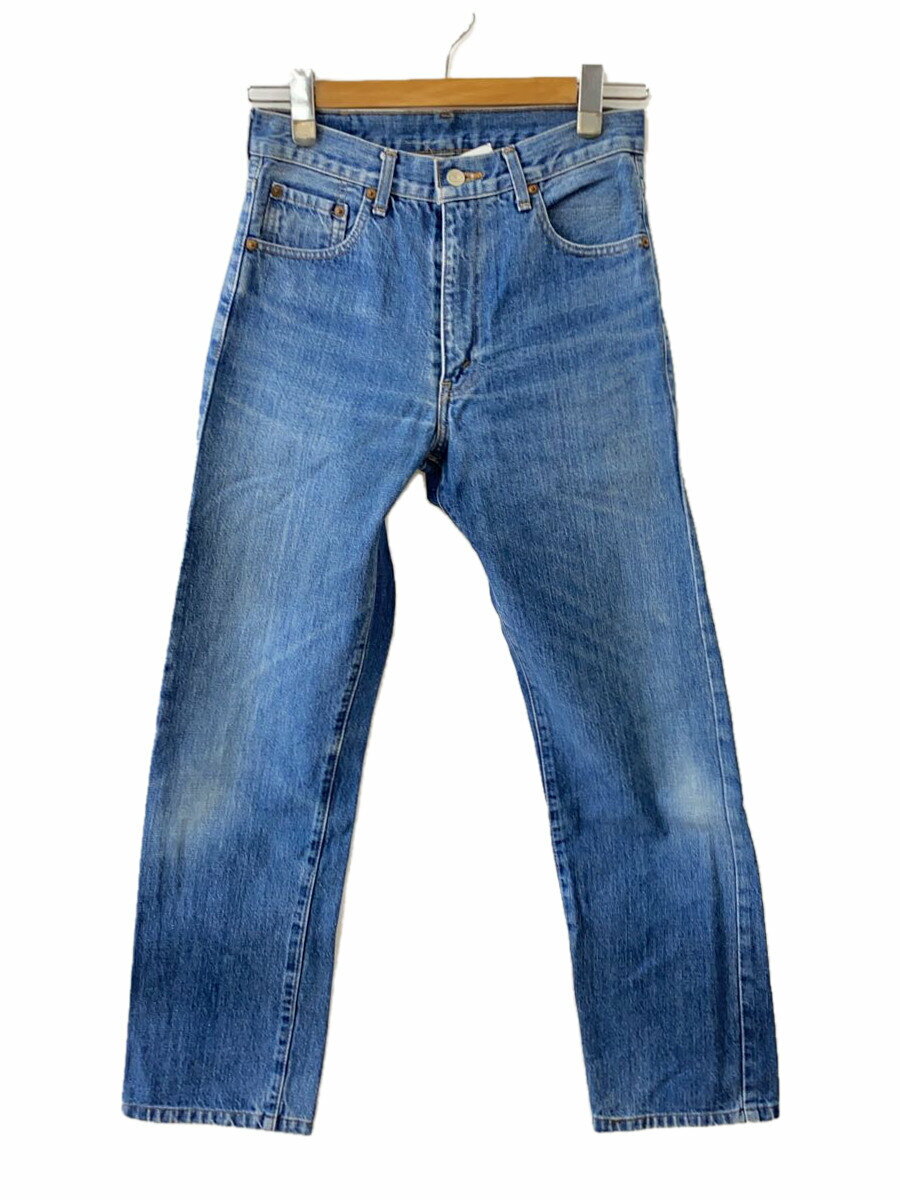 【中古】Levi’s◆502XX/ボタン裏J22/日本製/ボトム/30/デニム/IDG/無地【メンズウェア】
