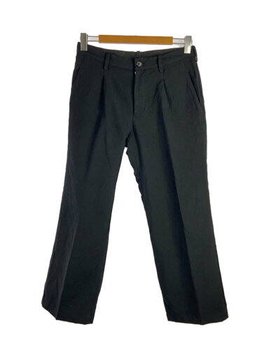 【中古】YOHJI YAMAMOTO◆スラックスパンツ/2/ウール/BLK/FE-P03-100//【メンズウェア】 【中古】YOHJI YAMAMOTO◆スラックスパンツ/2/ウール/BLK/FE-P03-100//【メンズウェア】