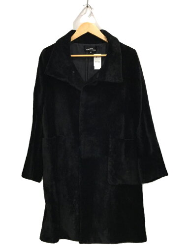 【中古】tricot COMME des GARCONS◆トリココムデギャルソン/コート/M/レーヨン/黒/TH-C015【レディースウェア】 【中古】tricot COMME des GARCONS◆トリココムデギャルソン/コート/M/レーヨン/黒/TH-C015【レディースウェア】