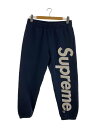 【中古】Supreme◆ボトム/M/コットン/NVY【メンズウェア】