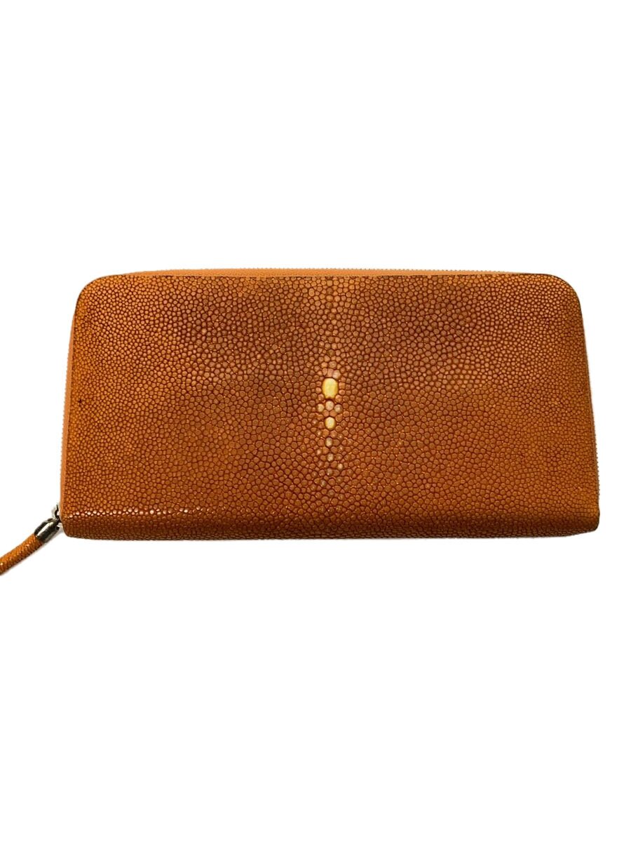 【中古】ATELIER AKNAS/長財布/オレンジ