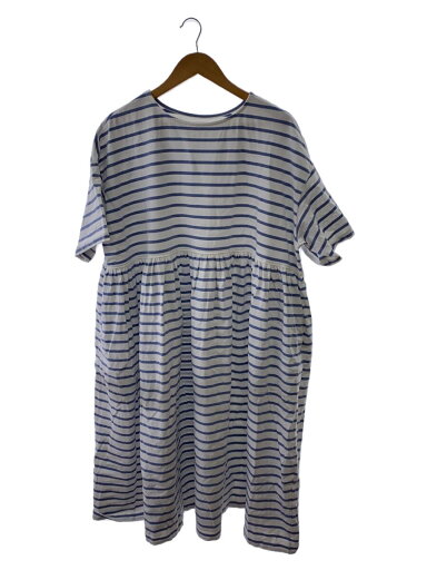 【中古】nest Robe◆半袖ワンピース/FREE/コットン/WHT/ボーダー/01221-1015-1【レディースウェア】 【中古】nest Robe◆半袖ワンピース/FREE/コットン/WHT/ボーダー/01221-1015-1【レディースウェア】