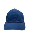 【中古】BLUE BLUE◆キャップ/--/コットン/BLU/無地/メンズ/内側汚れ有//【服飾雑貨他】