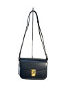 【中古】A.P.C.◆ショルダーバッグ/レザー/BLK/F61413【バッグ】