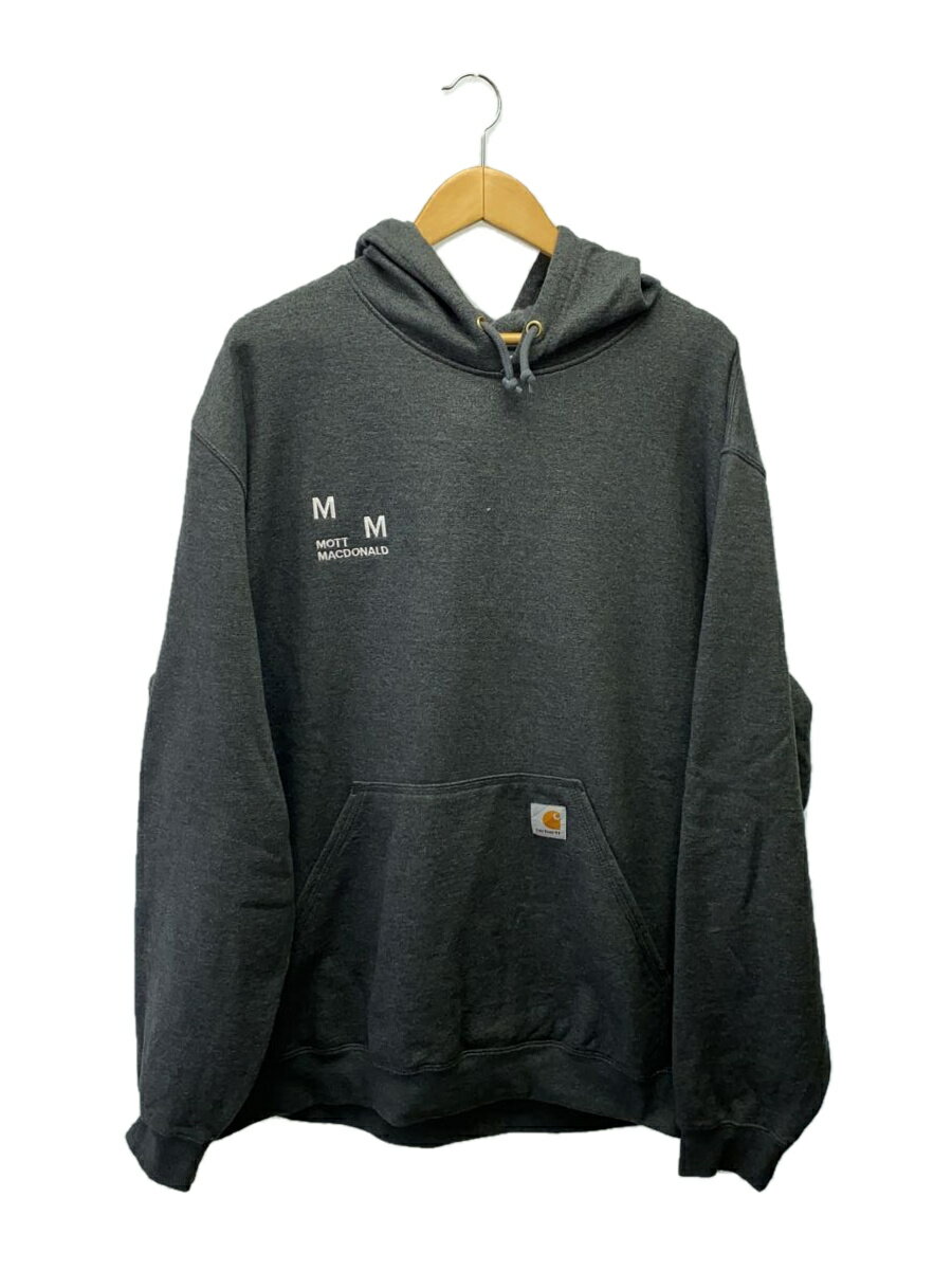 【中古】Carhartt◆パーカー/XXL/コットン/GRY/K121-026/HOODED PULLOVER MIDWEIGHT SWEATS【メンズウェア】