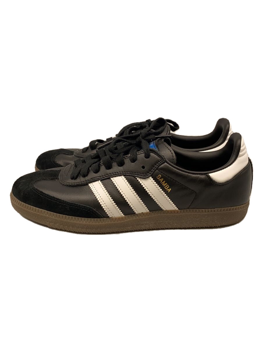 【中古】adidas◆SAMBAADV_サンバADV/27cm/BLK【シューズ】