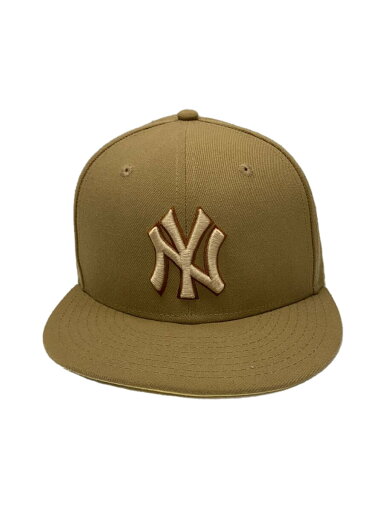 【中古】NEW ERA◆キャップ/7 3/4/ポリエステル/KHK/メンズ【服飾雑貨他】 【中古】NEW ERA◆キャップ/7 3/4/ポリエステル/KHK/メンズ【服飾雑貨他】
