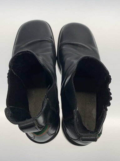 【中古】GUCCI◆サイドゴアブーツ/42.5/BLK/レザー/1140173【シューズ】
