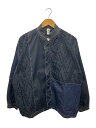 【中古】KIMMY◆ジャケット/M/ポリエステル/BLK【メンズウェア】