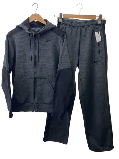 【中古】NIKE◆セットアップ/M/ポリエステル/GRY【メンズウェア】 【中古】NIKE◆セットアップ/M/ポリエステル/GRY【メンズウェア】