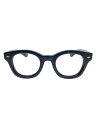 【中古】EFFECTOR◆メガネ/ウェリントン/プラスチック/BLK/メンズ【服飾雑貨他】