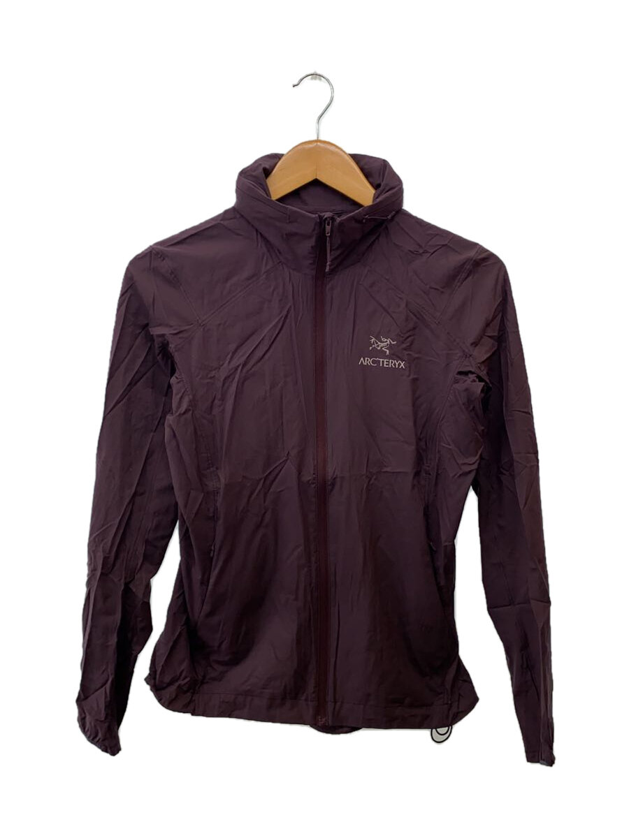 【中古】ARC’TERYX◆ナイロンジャケット/S/ナイロン/ボルドー/18913【レディースウェア】