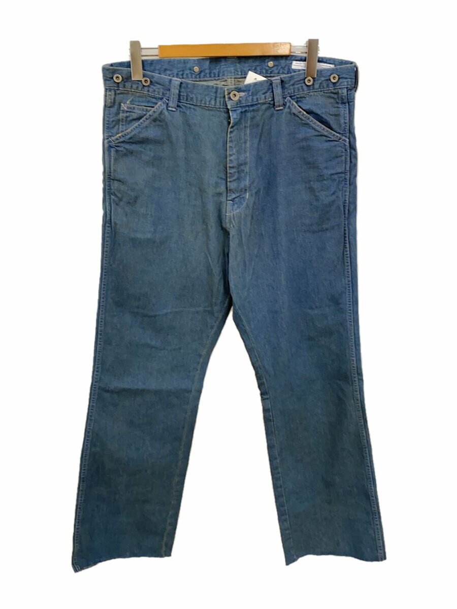 【中古】ChahChah◆CC DENIM FLARE WORK PANTS/S/デニム/IDG/CC-25SS-DP01【メンズウェア】