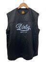 【中古】AT-DIRTY◆タンクトップ/M/ナイロン/BLK/NO-066【メンズウェア】