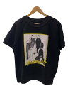 【中古】MM6◆Graphic sweat/スウェット/M/コットン/BLK/S52GU0134//【レディースウェア】