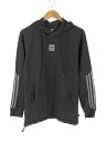 【中古】adidas◆パーカー/S/GRY/CW5113【スポーツ】