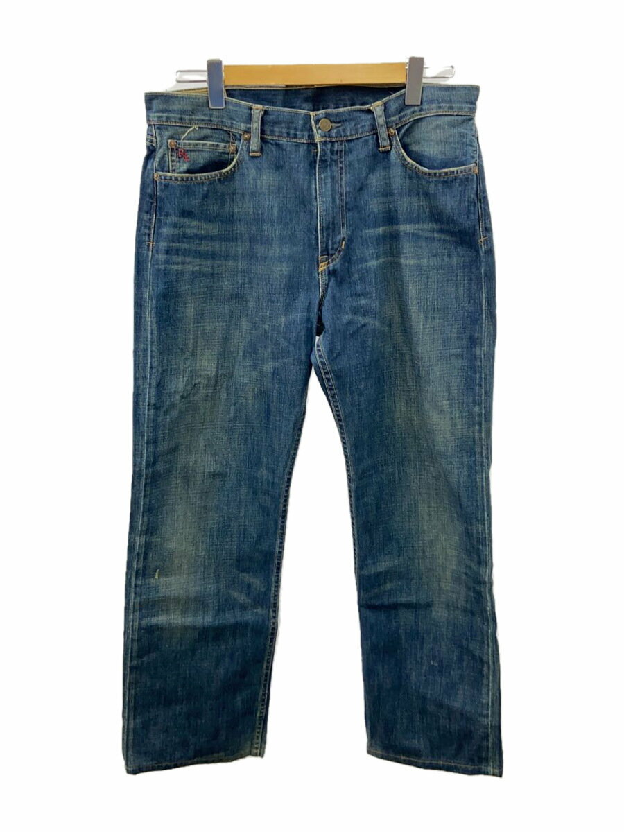【中古】POLO RALPH LAUREN◆ボトム/34/デニム/IDG/PP-RL-KA0202【メンズウェア】