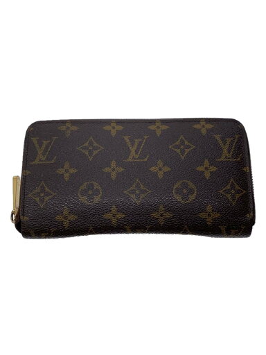 【中古】LOUIS VUITTON◆ジッピー・ウォレット_モノグラム・キャンバス_BRW/PVC/メンズ/ラウンドファスナ-/長財布【服飾雑貨他】 【中古】LOUIS VUITTON◆ジッピー・ウォレット_モノグラム・キャンバス_BRW/PVC/メンズ/ラウンドファスナ-/長財布【服飾雑貨他】