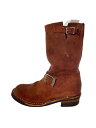 【中古】WESCO◆BOSS/WJ Limited/エンジニアブーツ/US8.5/BRW/スウェード//【シューズ】