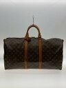 【中古】LOUIS VUITTON◆ボストンバッグ/PVC/ブラウン/総柄/M41424【バッグ】