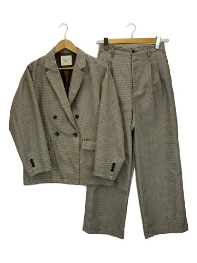 【中古】FREAK’S STORE◆セットアップ/M/ポリエステル/GRY/千鳥格子/213-3404【メンズウェア】 【中古】FREAK’S STORE◆セットアップ/M/ポリエステル/GRY/千鳥格子/213-3404【メンズウェア】
