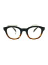 【中古】BEAUTY&YOUTH UNITED ARROWS◆メガネ/プラスチック/BLK/CLR/メンズ//【服飾雑貨他】