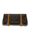 【中古】LOUIS VUITTON◆ポシェット・マレル_モノグラム・キャンバス_BRW/PVC/BRW【バッグ】