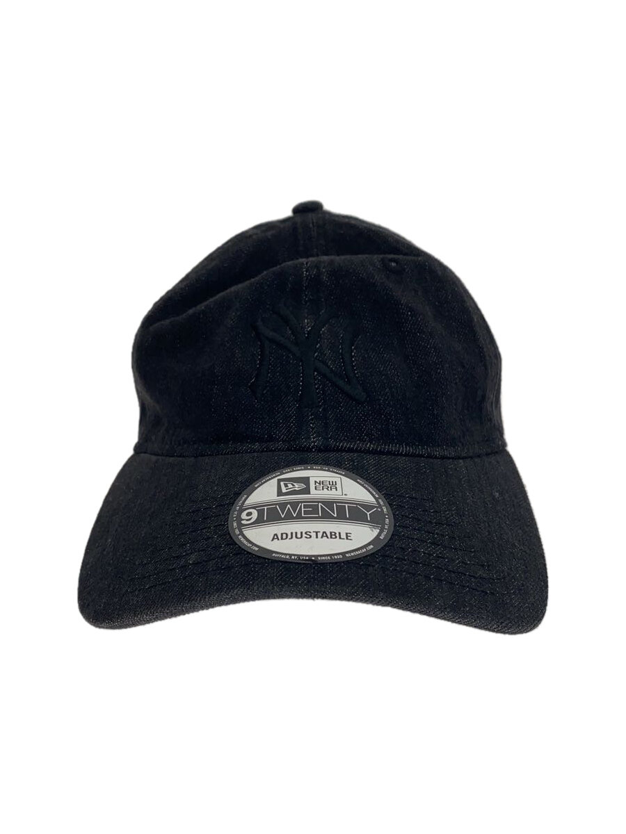 【中古】NEW ERA◆キャップ/--/コットン/BLK/無地/メンズ/rn11493 ca40289【服飾雑貨他】