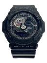 【中古】CASIO◆クォーツ腕時計・G-SHOCK/デジアナ/ラバー/BLK/BLK/SS【服飾雑貨他】(2)