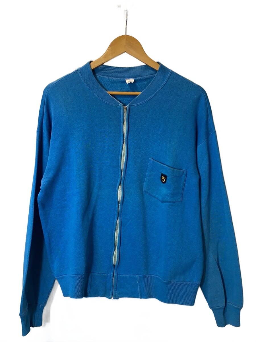 【中古】60s/ジップアップ/NYNCOジップ/片爪/NORWICH/スウェット/L/コットン/BLU//【メンズウェア】