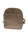 【中古】MICHAEL KORS◆リュック/レザー/BEG/35hbgafb3l【バッグ】