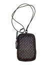【中古】BOTTEGA VENETA◆イントレチャート/シガレットケース/レーヨン/BRW/メンズ/217589//【服飾雑貨他】