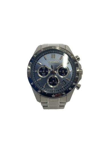 【中古】SEIKO◆SEIKO/セイコー/腕時計/アナログ/--/GRY/SLV/8T63-00D0【服飾雑貨他】 【中古】SEIKO◆SEIKO/セイコー/腕時計/アナログ/--/GRY/SLV/8T63-00D0【服飾雑貨他】