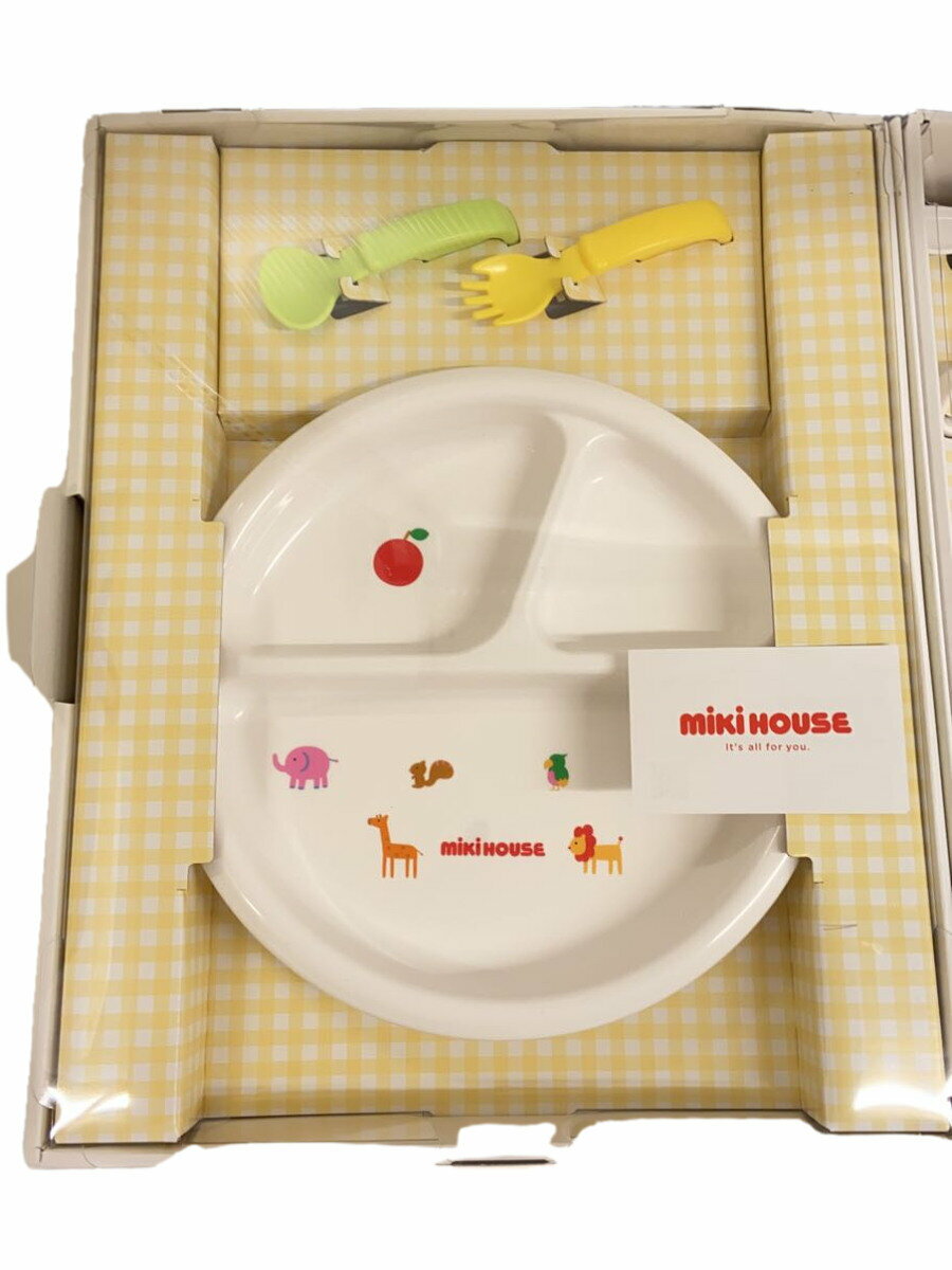 【中古】MIKI HOUSE◆キッズ日用品/WHT/ホワイト/46-7125-823/ミキハウス/10点セット【キッズ】