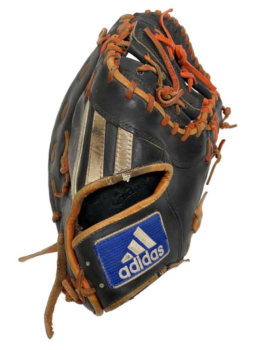 【中古】adidas◆野球用品/右利き用/BLK/N4124【スポーツ】