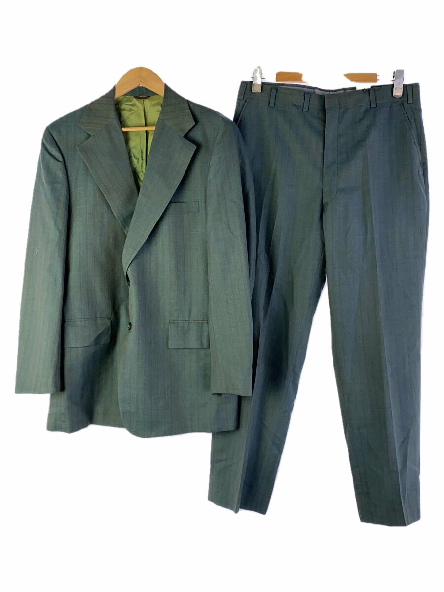 【中古】curlee clothes/スーツ/--/--/GRN/ストライプ//【メンズウェア】