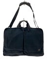 【中古】PORTER◆ブリーフケース/ナイロン/NVY/無地/504-08996【バッグ】