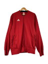 【中古】adidas◆スポーツウェアー/Condivo 18 jacket/4XO/RED/CF4322//【スポーツ】