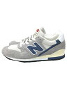 yÁzNEW BALANCE[JbgXj[J[/27.5cm/SLV/U996TEyV[Yz