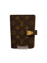 【中古】LOUIS VUITTON◆アジェンダPM_モノグラム_BRW/--/BRW/レディース【服飾雑貨他】(3)