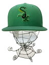 【中古】NEW ERA◆ホワイトソックス/ワールドシリーズ2005/キャップ/7 3/8/GRN/メンズ【服飾雑貨他】