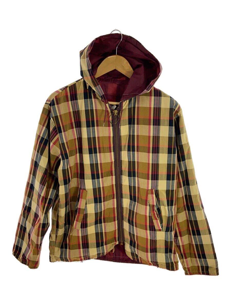 【中古】70s~80s/ジャケット/--/コットン/マルチカラー/チェック【メンズウェア】