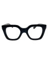 【中古】EFFECTOR◆メガネ/ウェリントン/プラスチック/BLK/メンズ【服飾雑貨他】