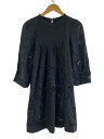 【中古】MACPHEE◆リネンコットンエンブロイダリーチュニック/チュニック/36/コットン/BLK/12-06-21-06132【レディースウェア】(4)