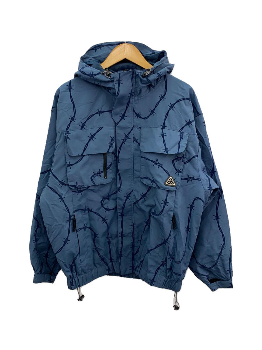 HUF◆RESERVOIR JACKET/ナイロンジャケット/M/ナイロン/BLU/JK00422