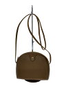 【中古】Christian Dior◆ショルダーバッグ/レザー/BRW/無地【バッグ】(4)